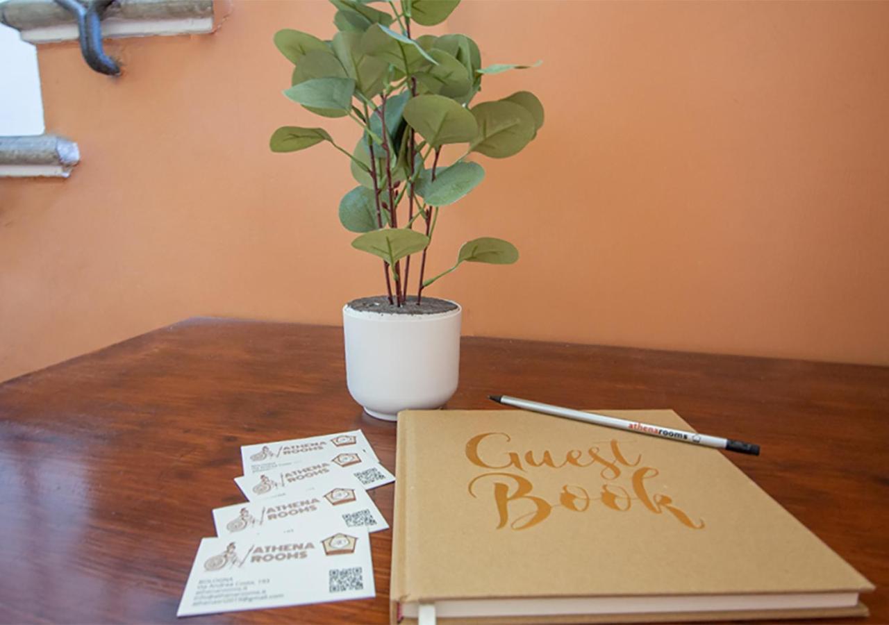 Athena Rooms - Parcheggio Privato Bologna Luaran gambar